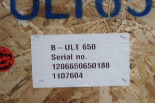 Fryseskab B SCIENCE GLOBAL B-ULT 650 (skal repareres)