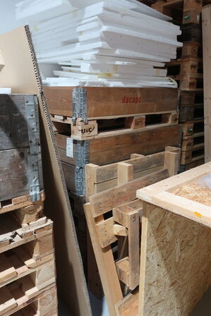 Div. Paller, pallerammer m.m.