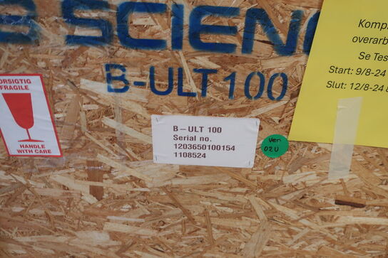 Fryseskab B SCIENCE GLOBAL B-ULT 100 (kompressor overarbejder)