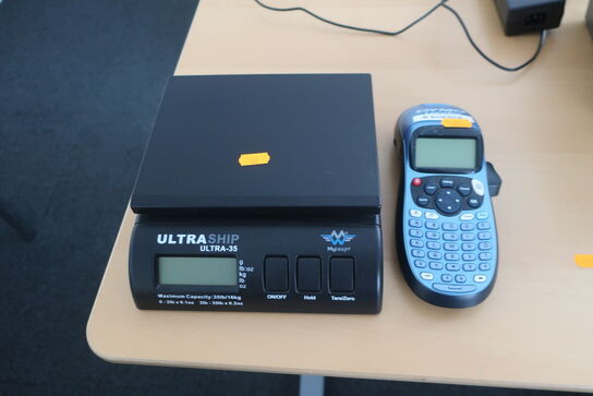 Vægt ULTRASHIP Ultra-35 med labelprinter