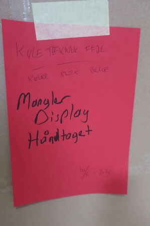 Fryseskab B SCIENCE GLOBAL B-ULT 550 (køleteknik fejl, kører slet ikke)