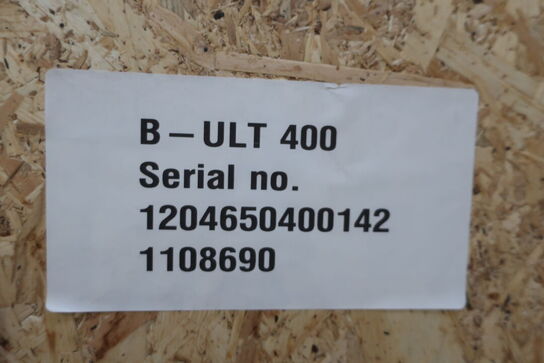 Fryseskab B SCIENCE GLOBAL B-ULT 400 (muligvis fejl på kompressor)