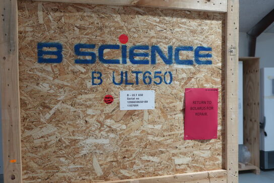 Fryseskab B SCIENCE GLOBAL B-ULT 650 (skal repareres)