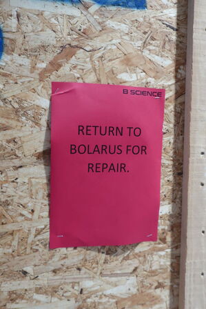 Fryseskab B SCIENCE GLOBAL B-ULT 650 (skal repareres)