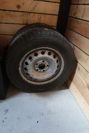 2 hjul m. vinterdæk