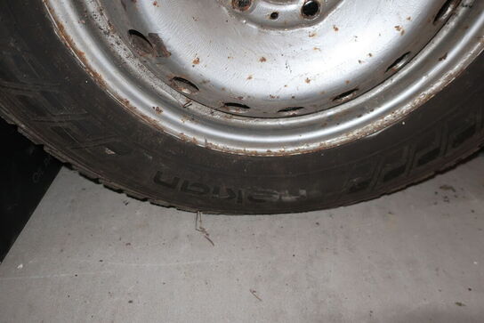 2 hjul m. vinterdæk