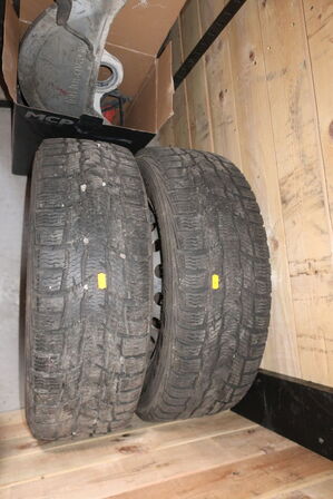 2 hjul m. vinterdæk