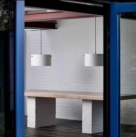 4 stk. frandsen friis og moltke fm 1954 pendel mat hvid 41 cm(ubrugt)