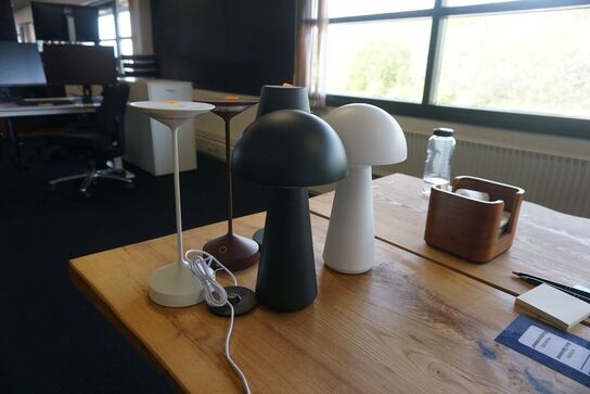 5 stk. lamper inkl. 1 lader 
