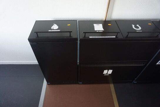 3 stk. skraldespande 