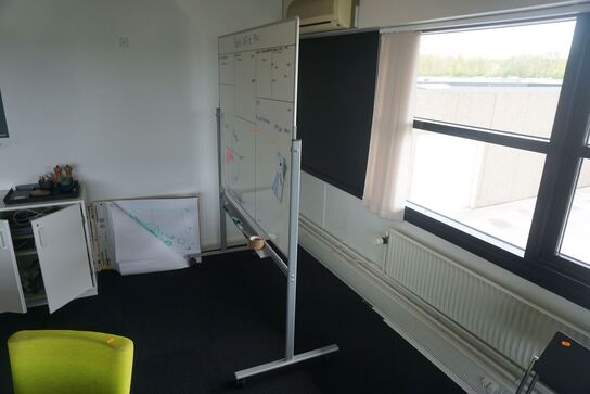Whitebord på hjul