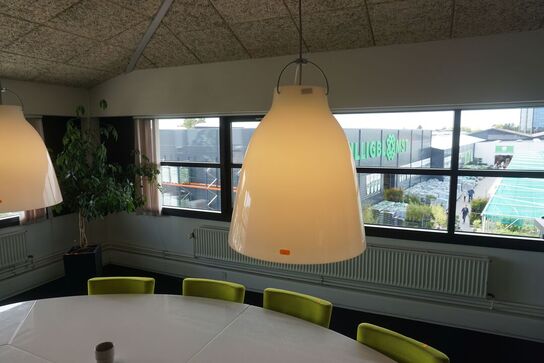 2 stk. Caravaggio pendel opal FRITZ HANSEN 