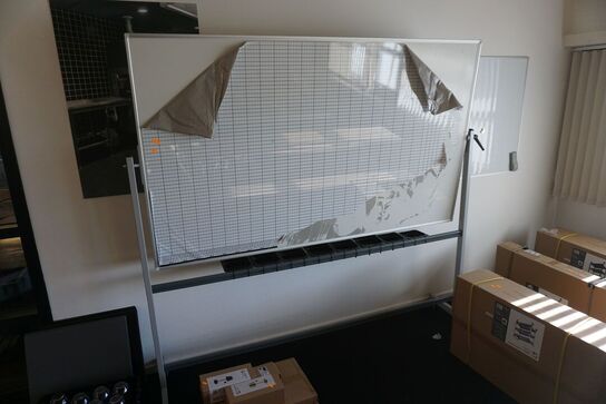 Whiteboard på hjul 