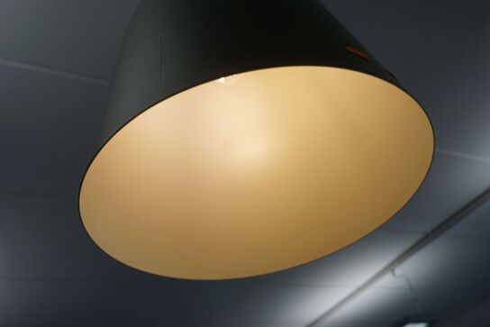 2 stk. Caravaggio Pendel sort/rød FRITZ HANSEN 
