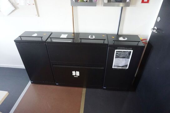 3 stk. skraldespande 