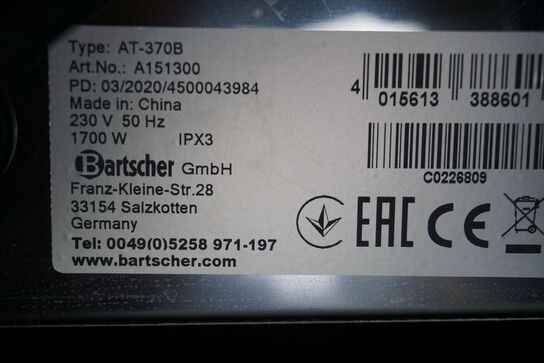 Brødrister BARTSCHER AT-370B 