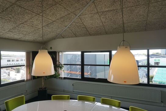 2 stk. Caravaggio pendel opal FRITZ HANSEN 