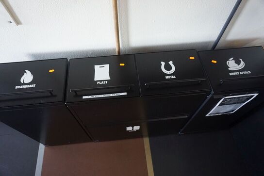 3 stk. skraldespande 