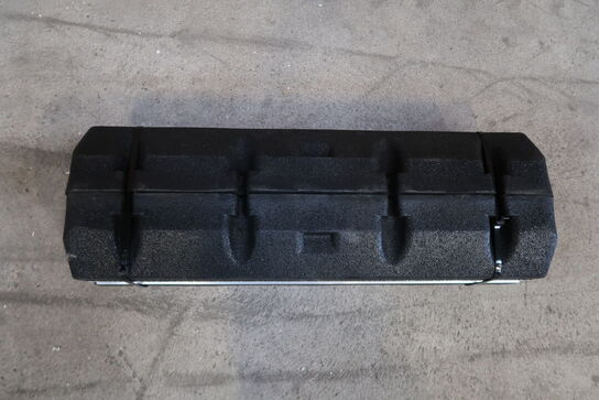 2 stk. Monoblock montageblok med skinne – 1000mm