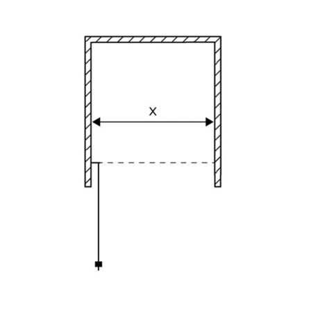 Gråt glas Svingdør STRØMBERG