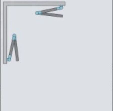 100x100 Firkantet flex skræddersyet STRØMBERG