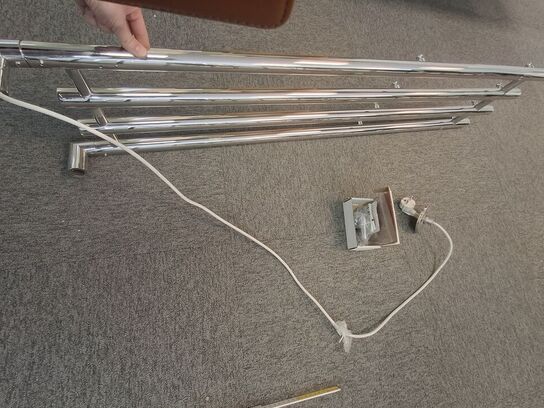 4-rørs håndklædetørrer til EL  STRØMBERG