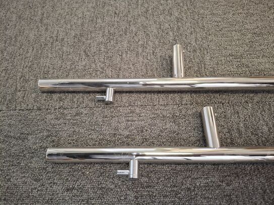 2stk krom håndklædetørre til el   STRØMBERG