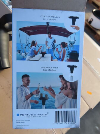 Diverse kopholdere til båd