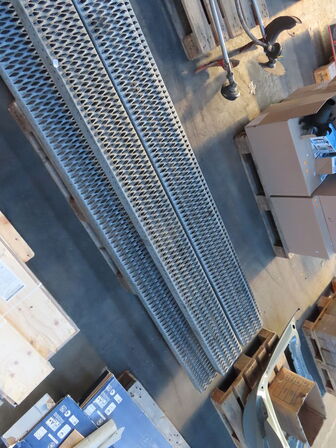 Galvaniseret stål-sikkerhedsrister