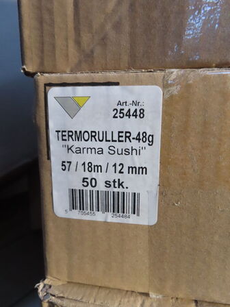 Palle med diverse bonruller mv.