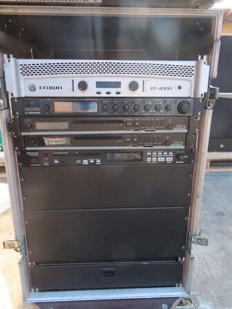 Flightcase med indhold