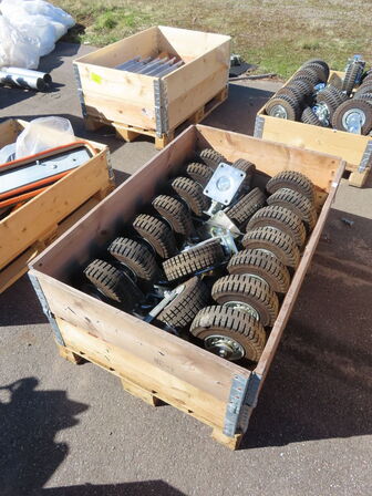 Palle med diverse hjul