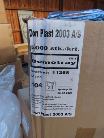 Palle med diverse bonruller mv.