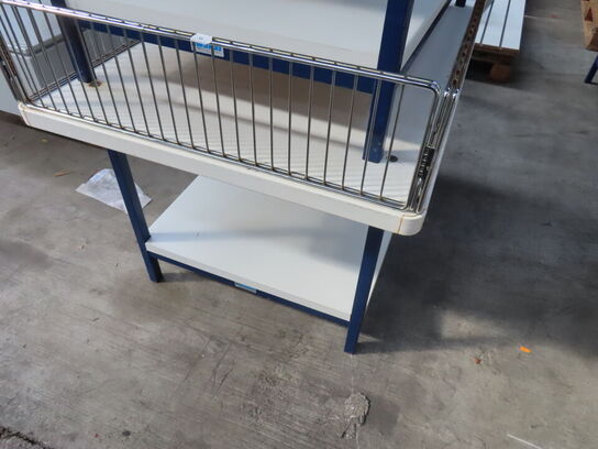 2 stk udstillingsreol