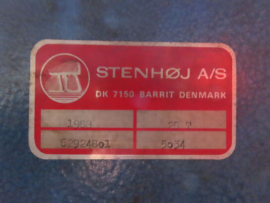 Hydraulisk værkestedspresse STENHØJ