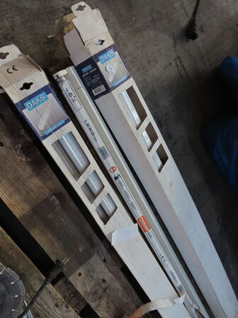 Diverse lysstofsrør