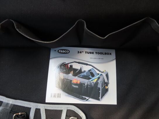 2 stk vandbeholder MAKITA samt 1 stk værktøjskasser RAACO