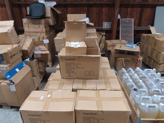 Palle med diverse soya bowls