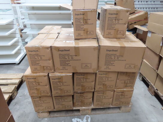 Palle med diverse soya bowls