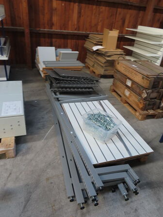 Reolsystem til butik