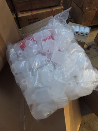 Palle med diverse bonruller mv.