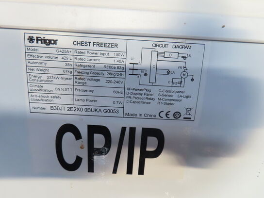 Kummefryser FRIGOR G425A+