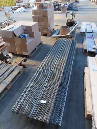 Galvaniseret stål-sikkerhedsrister