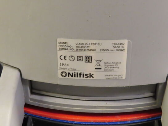 Nilfisk vl500 støvsuger