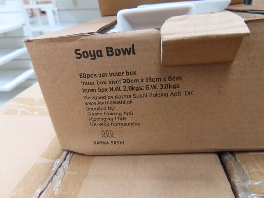 Palle med diverse soya bowls