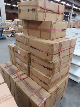 Palle med diverse chopsticks