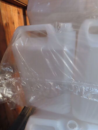 Palle med diverse dunke