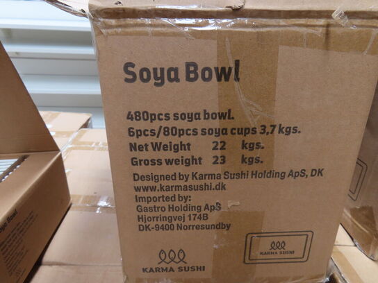 Palle med diverse soya bowls