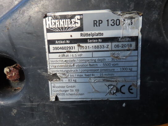 Jordstamper HERKULES RP 1300 B
