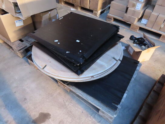 Diverse bordben samt bordplader